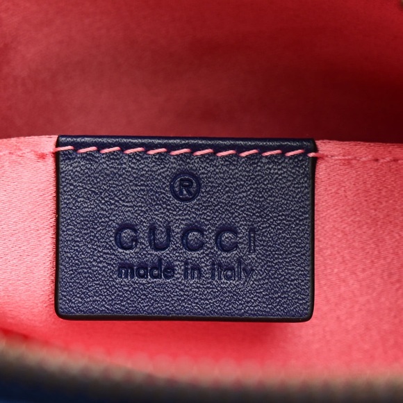 Gucci Royal Blue Velvet Crossbody Bag - Picture 3 of 5